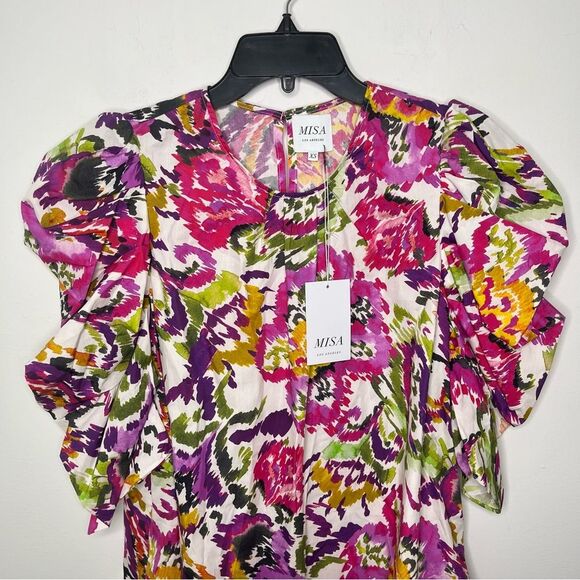 Misa Los Angeles Emilia Cotton Mini Dress XS - Picture 4 of 8